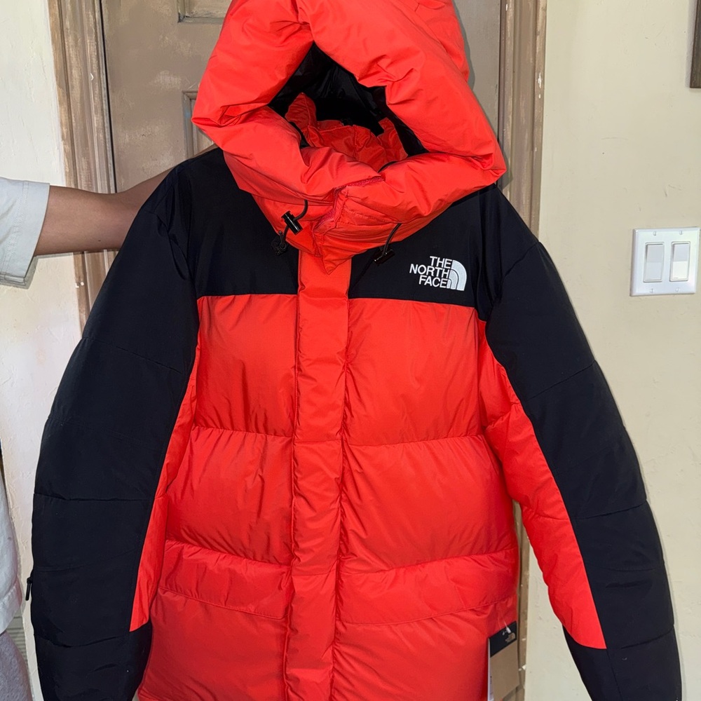 The North Face Red and Black Down Parka 94 RTRO HMLYN PRKA